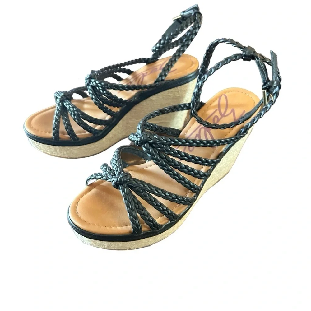 Zodiac Shana Espadrille Wedge Sandal Size 9